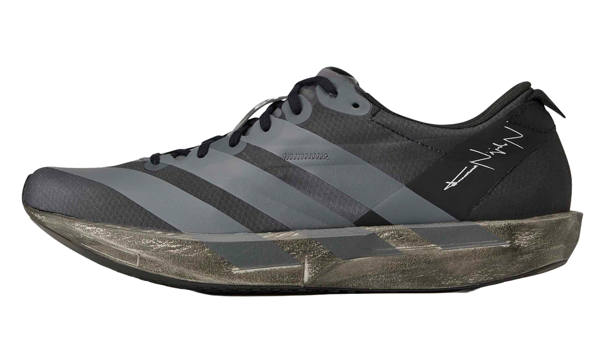 Y-3 Adios 9 Trainers "Black / Grey Five / Off White" KI9544