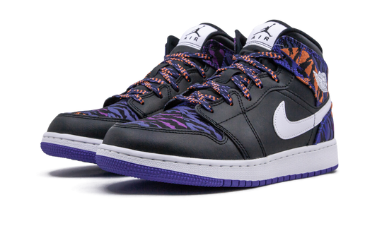 Air Jordan 1 Mid SE GS "Tiger Stripe" AV5174 005