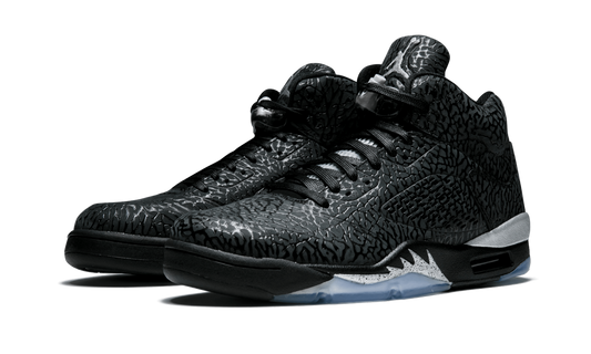Air Jordan 5 Retro 3Lab5 "Black Silver" 599581 003