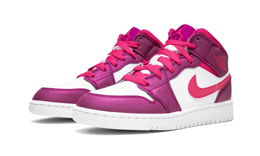 Air Jordan 1 Mid GS "True Berry" 555112 661
