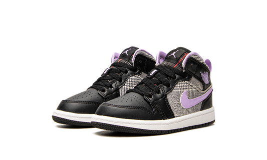 Air Jordan 1 Mid SE PS "Houndstooth" DC7227 015