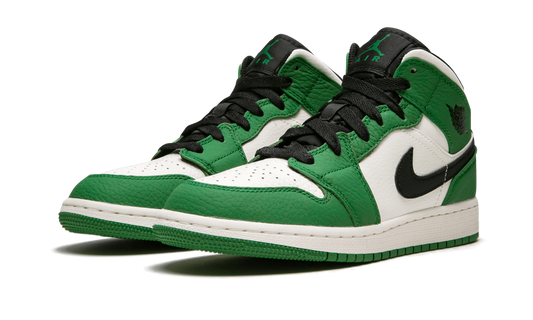 Air Jordan 1 Mid SE GS "Pine Green" BQ6931 301