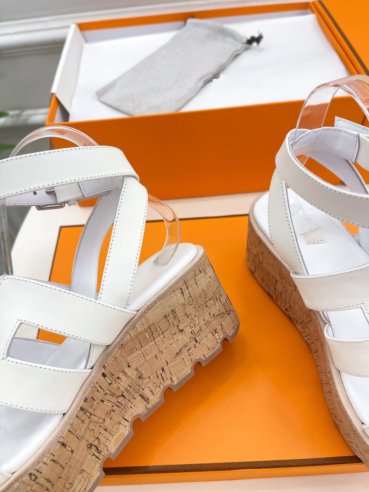 Havane 30 Sandal White