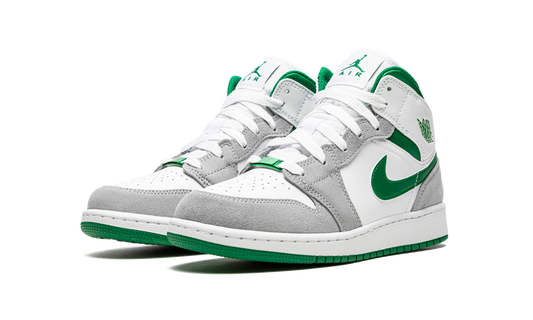 Air Jordan 1 Mid SE GS "Grey / Pine Green" DC7248 103
