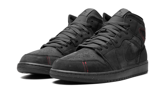 Air Jordan 1 Mid SE Craft "Dark Smoke Red" FD8634 001