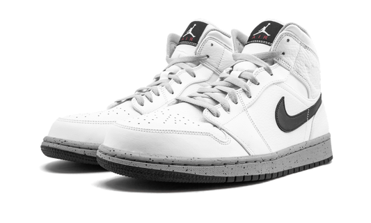 Air Jordan 1 Mid "White/Cement" 554724 115