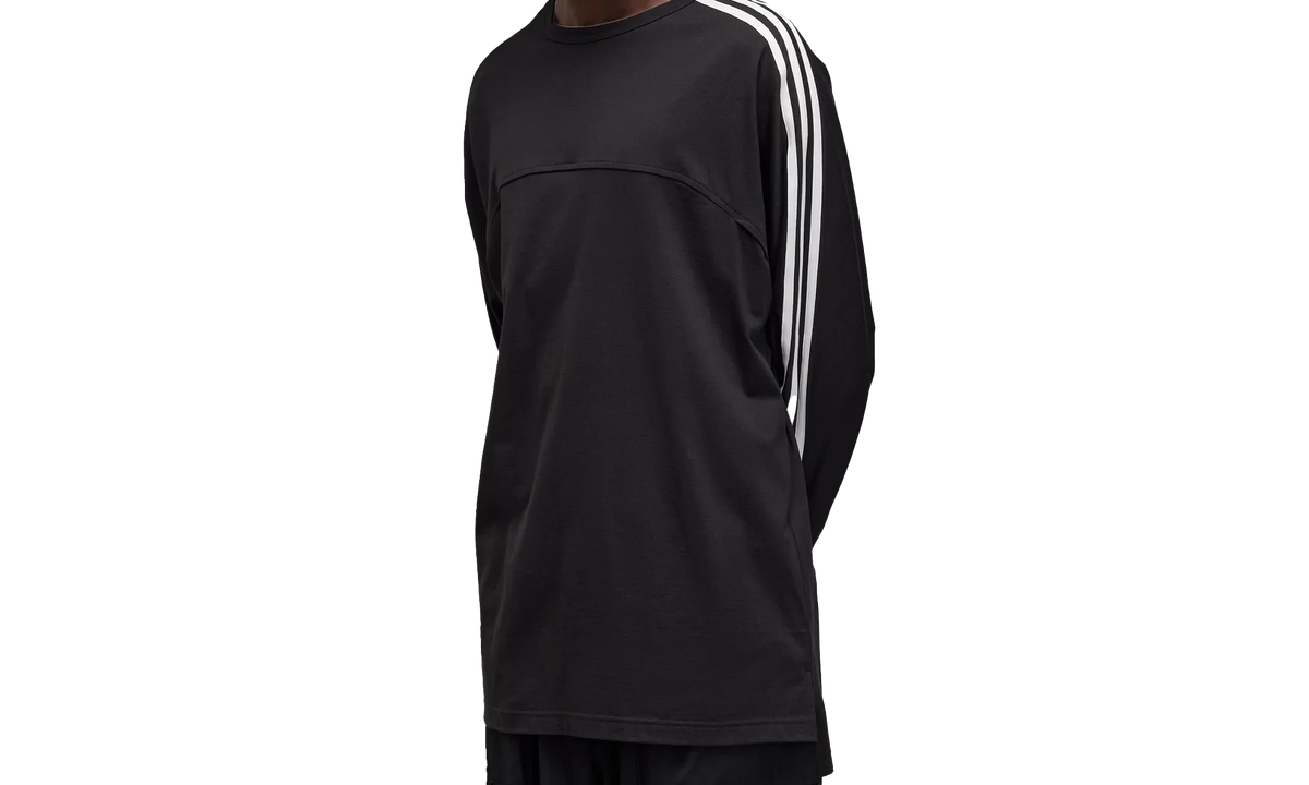 Y-3 3-Stripes Ls Tee "BLACK" JN4987