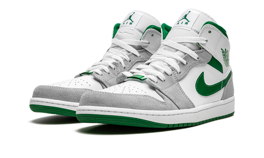 Air Jordan 1 Mid SE "Grey / Pine Green / White" DC7294 103
