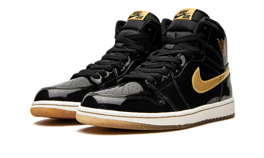 Air Jordan 1 Retro High OG "Black/Metallic Gold" 555088 019