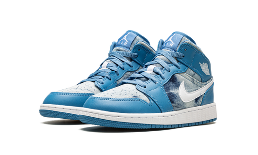 Air Jordan 1 Mid GS "Washed Denim" DM8951 400