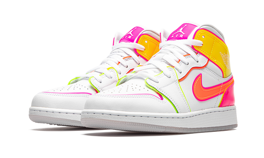 Air Jordan 1 Mid GS "Edge Glow" CV4611 100