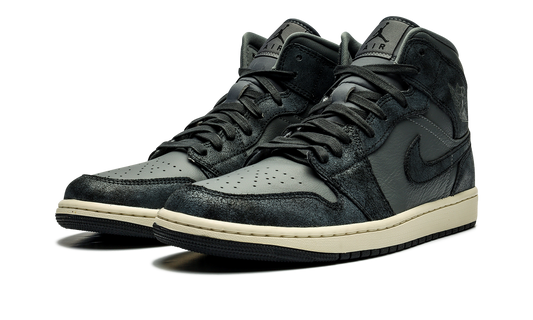 AIR JORDAN 1 MID WMNS "DISTRESSED SMOKE GREY" FJ3448 001