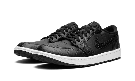 Air Jordan 1 Golf Low "Black Croc" DD9315 003