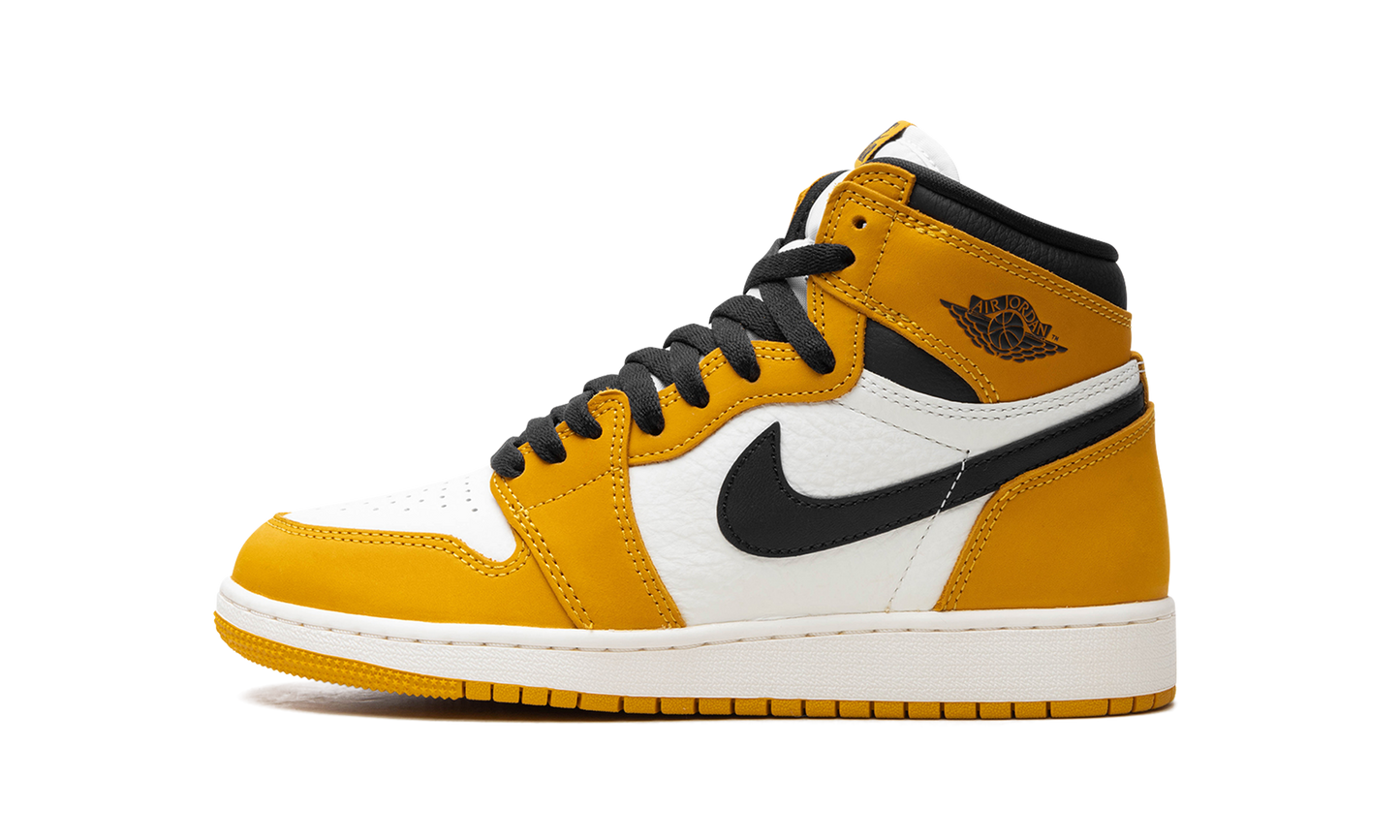 Air Jordan 1 Retro High OG GS "Yellow Ochre / Black" FD1437 701