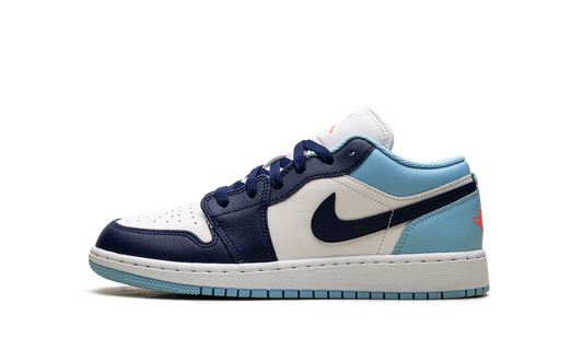 Air Jordan 1 Low GS "Sail Blue Chill" 553560 149