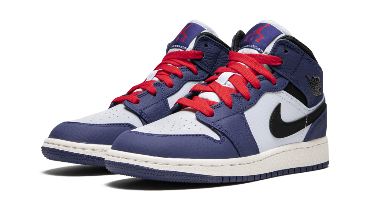 Air Jordan 1 Mid SE GS "Deep Royal" BQ6931 400