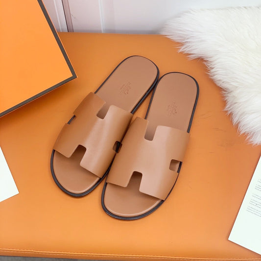 HM IZMIR SANDAL GOLD CALFSKIN