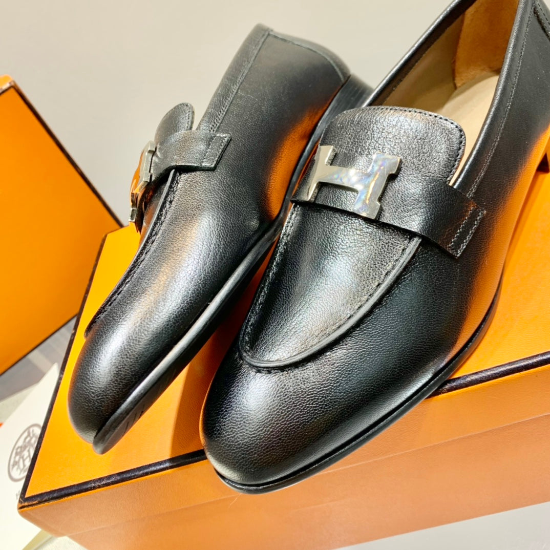 PARIS LOAFER BLACK CALFSKIN