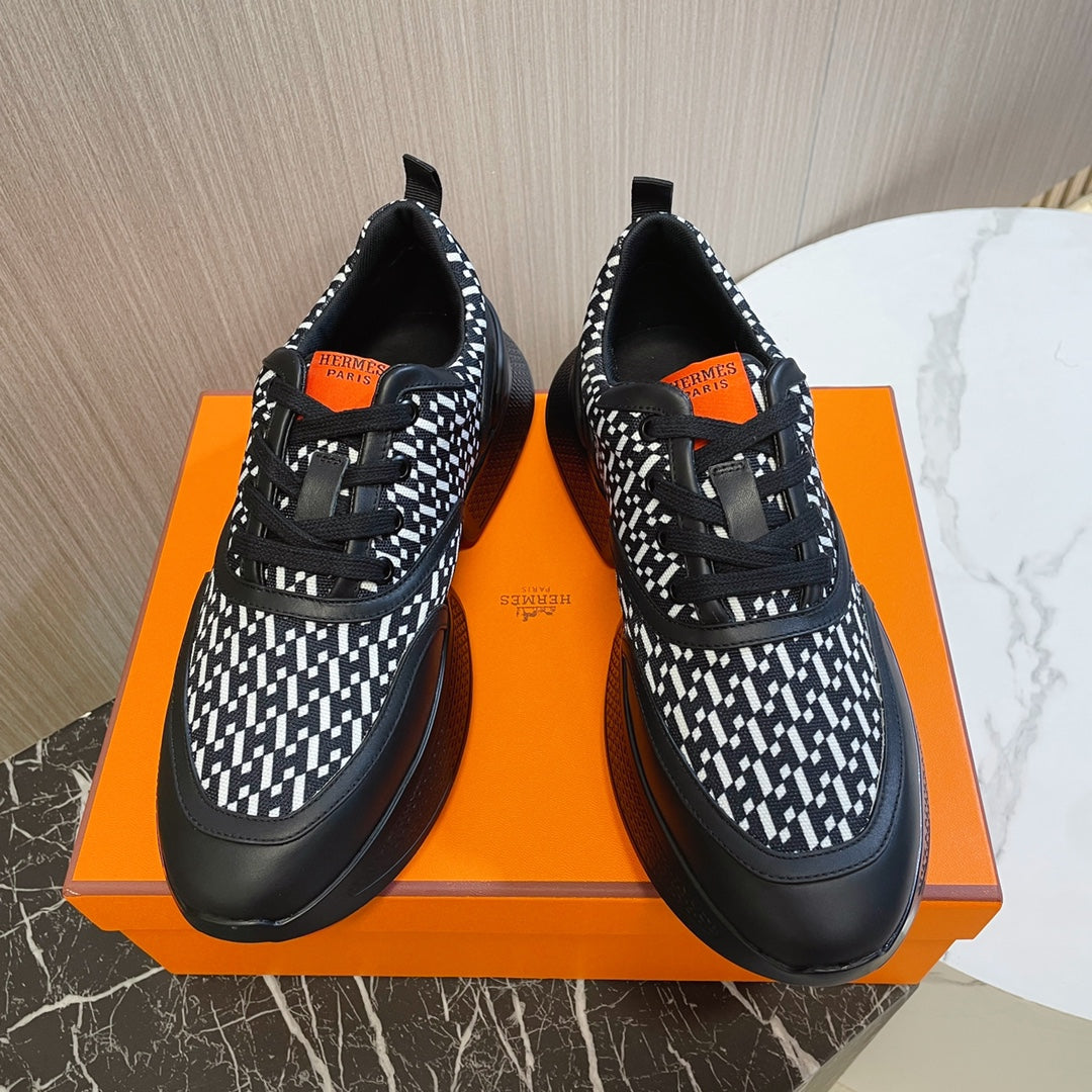 GIGA SNEAKER BLACK CALFSKIN SPECIAL