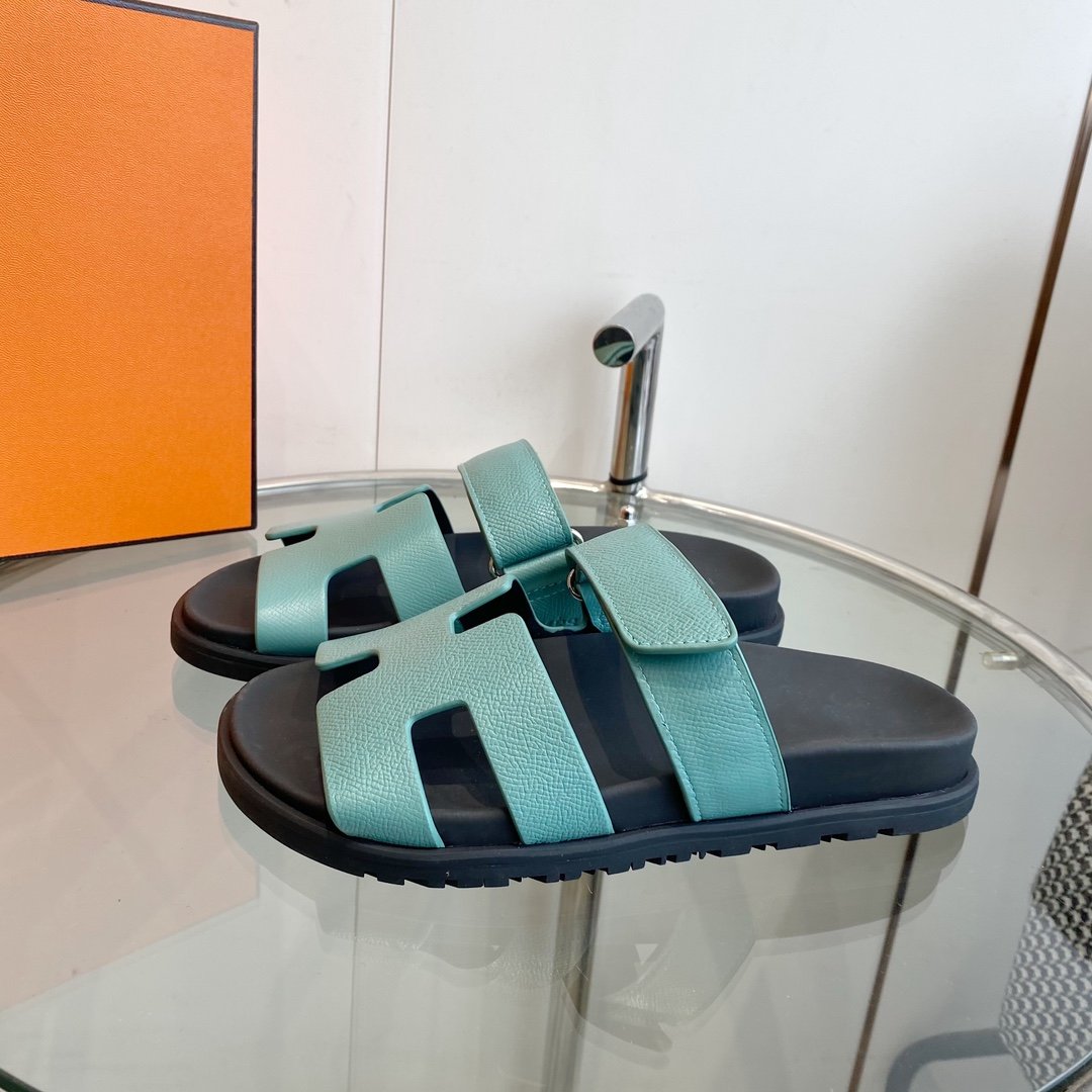 CHYPRE EPSOM Sandal Tiffany Leather