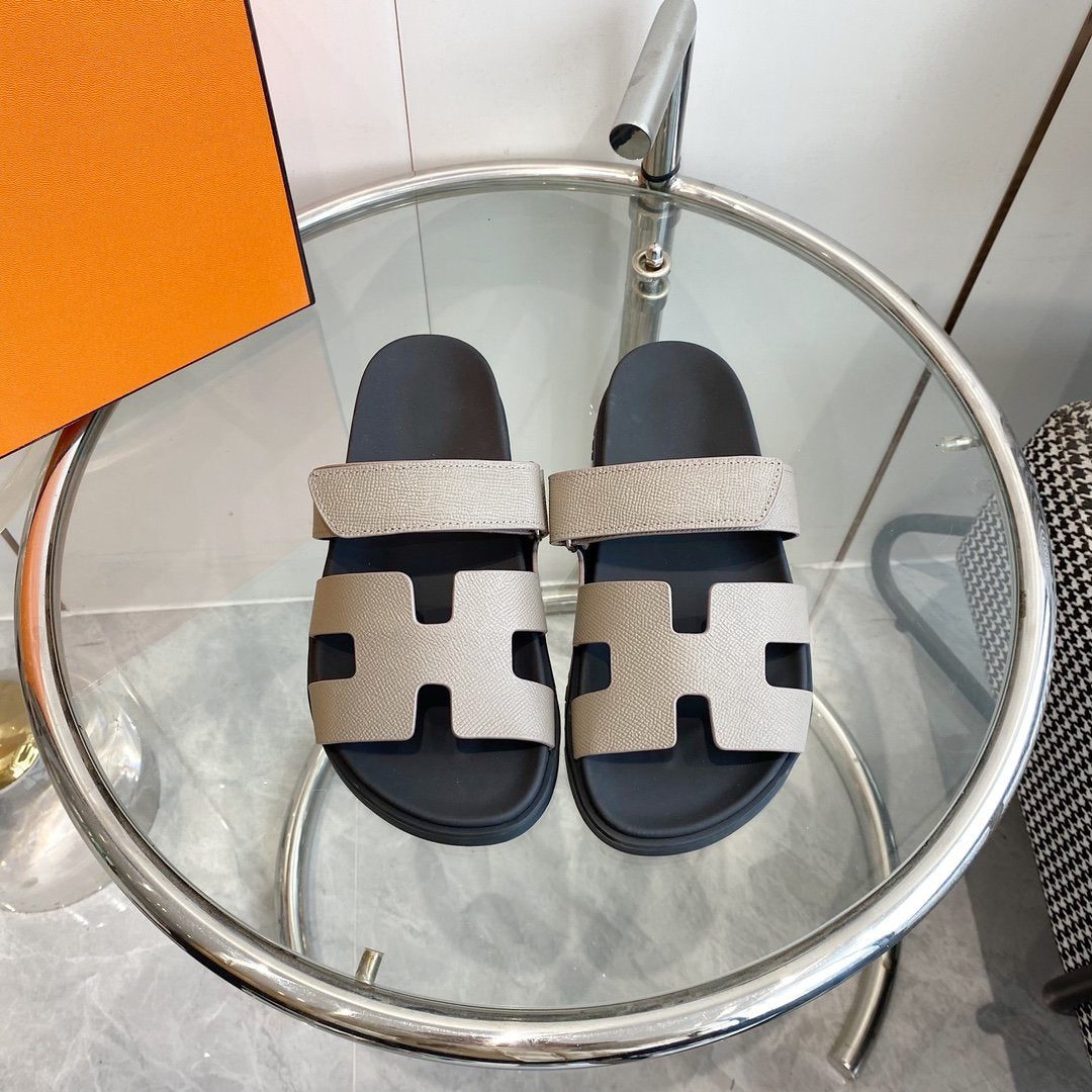 CHYPRE EPSOM Sandal gray Leather