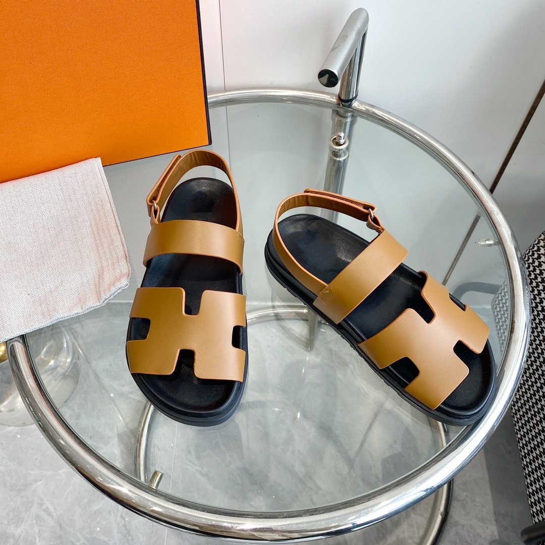 Genius Sandal Brown Leather