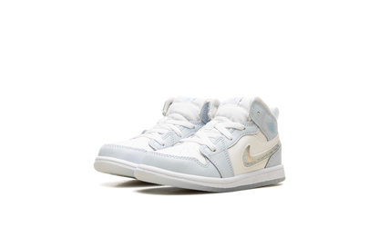 Air Jordan 1 Mid TD "Glitter Swoosh" FQ9116 400