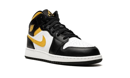 Air Jordan 1 Mid GS "Pollen / Black / White" 554725 177