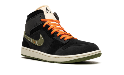 Air Jordan 1 Mid SE Craft "Anthracite Light Olive" FD6817 003