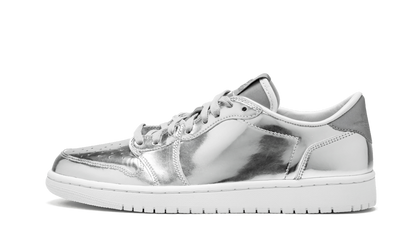 Air Jordan 1 Low Pinnacle "Metallic Silver" 852549 003