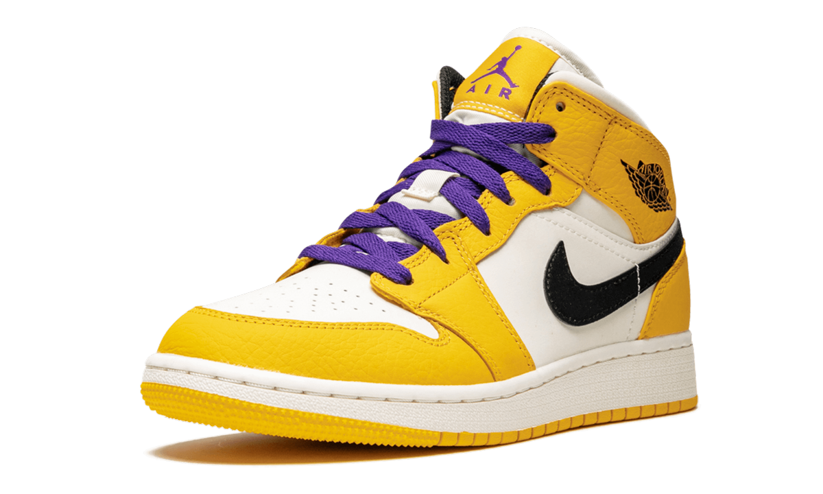 Air Jordan 1 MID SE GS "Lakers" BQ6931 700