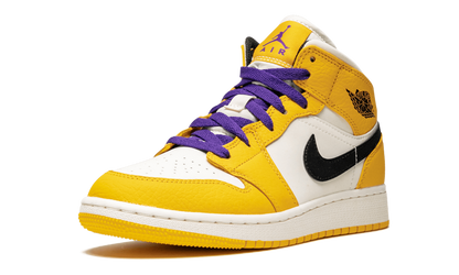 Air Jordan 1 MID SE GS "Lakers" BQ6931 700