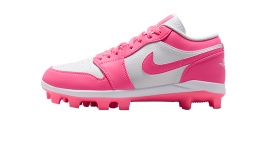 Air Jordan 1 Retro MCS Low Cleats "Digital Pink" CJ8524 103