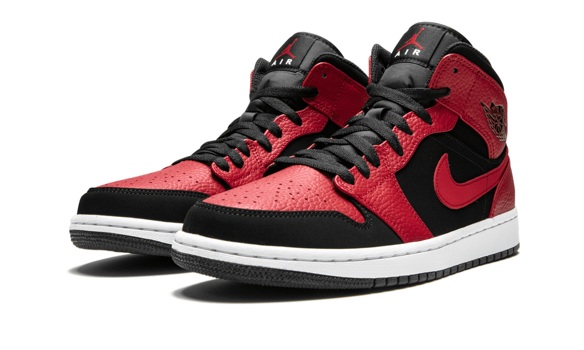 Air Jordan 1 Mid "Bred" 554724 054
