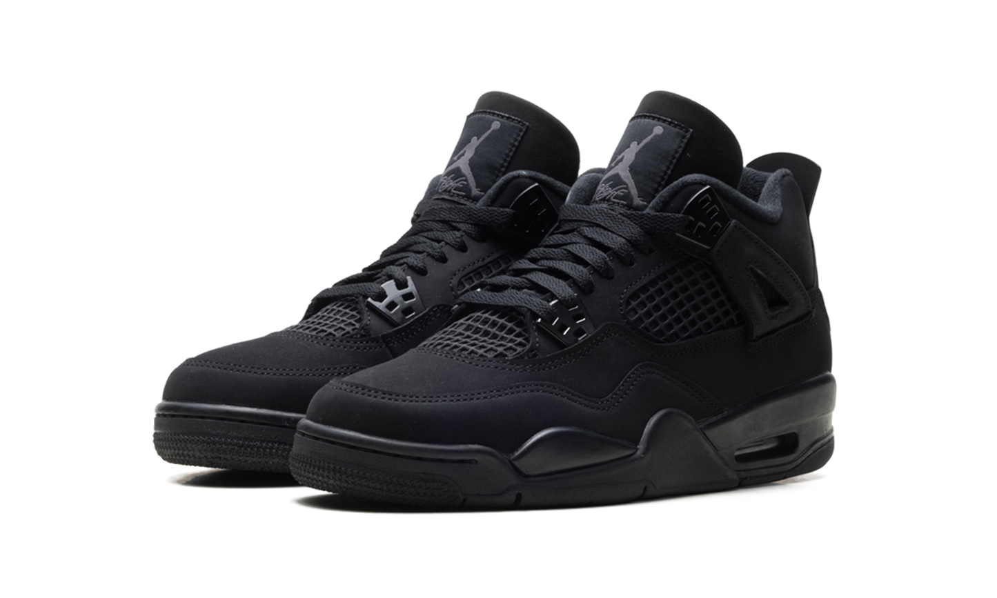 Air Jordan 4 Retro GS "Black Cat (2025)" IB4171 010