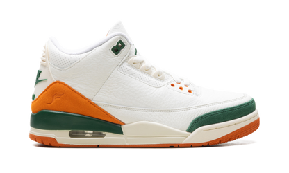 Air Jordan 3 "SoleFly - Miami Hurricanes" IF4491 100