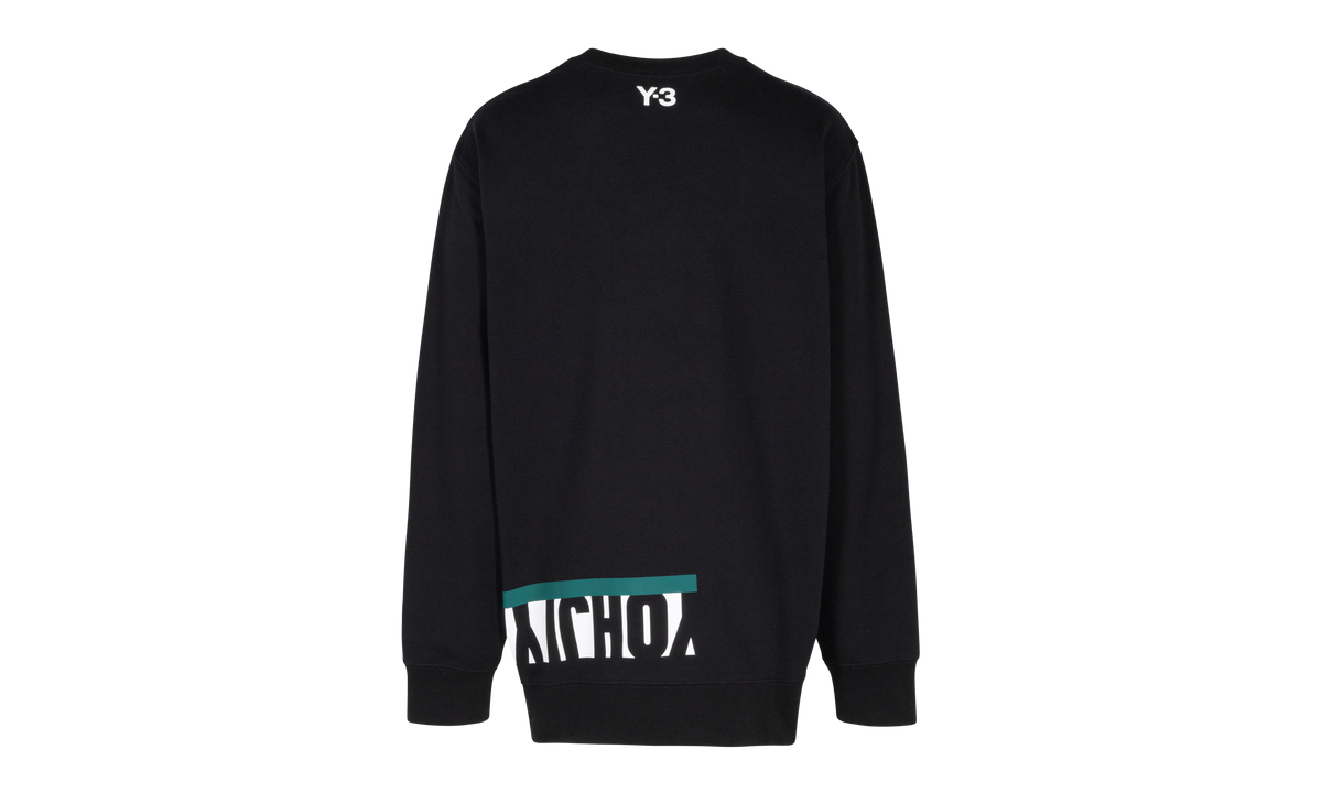 Y-3 M-Cut Graphic Crewneck "Black" FS5593