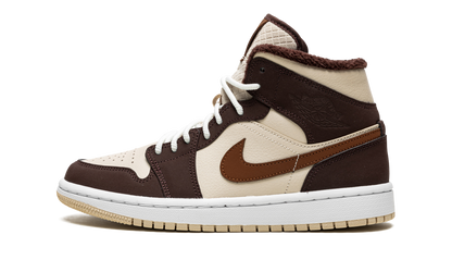 AIR JORDAN 1 MID SE WMNS "Brown Basalt Fleece" DO6699 200