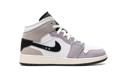 Air Jordan 1 Mid SE Craft GS "Cement Grey" FD9091 002