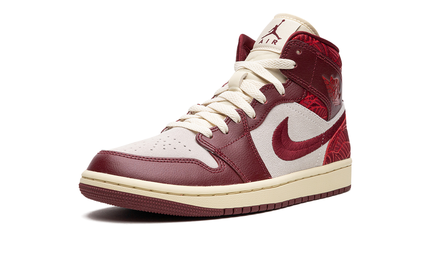 AIR JORDAN 1 MID WMNS "Tiki Leaf" DZ2820 601