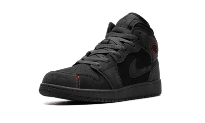 Air Jordan 1 Mid GS "BLACK SUEDE" FQ7742 001