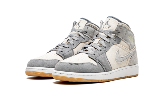 Air Jordan 1 Mid SE GS "Coconut Milk / Particle Grey" DN4346 100