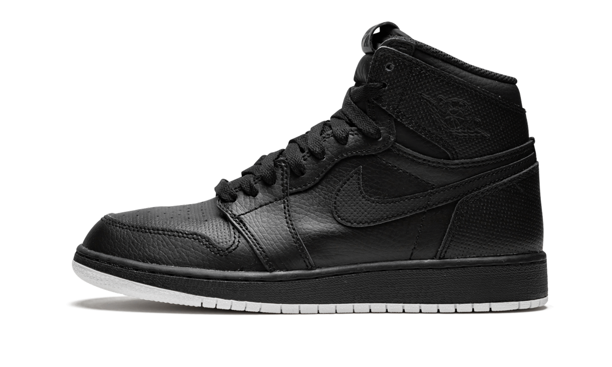 Air Jordan 1 Retro High OG GS "Black Perforated" 575441 002