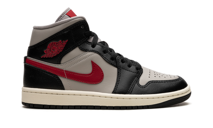 AIR JORDAN 1 MID WMNS "Black / Gym Red / College Grey" BQ6472 060