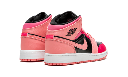 Air Jordan 1 Mid GS "Coral Chalk" 554725 662