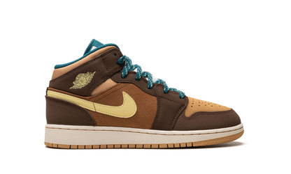 Air Jordan 1 Mid GS "Cacao Wow" DZ6335 200