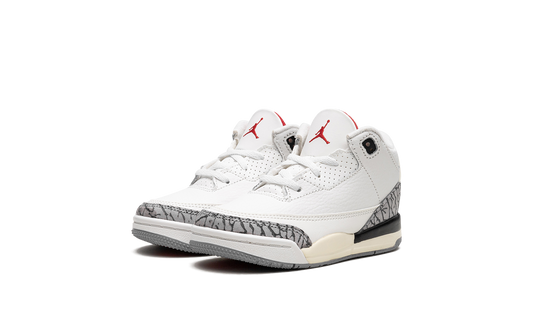 Air Jordan 3 TD "White Cement Reimagined 2023" DM0968 100