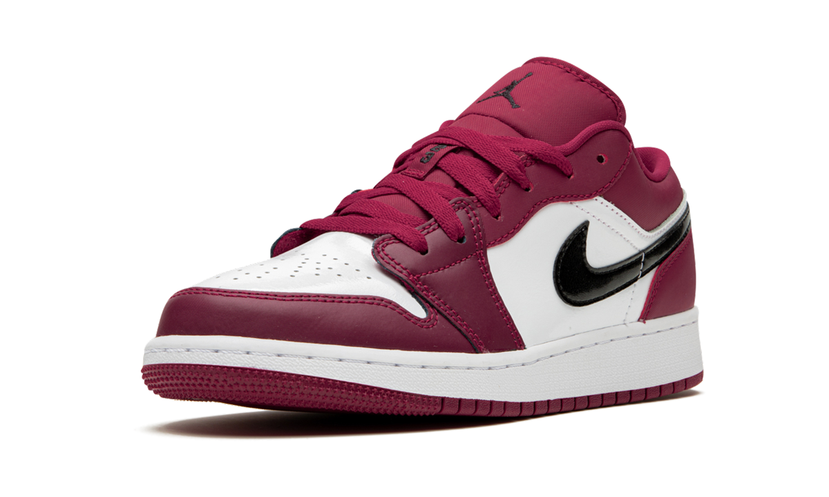 Air Jordan 1 Low GS "Noble Red" 553560 604