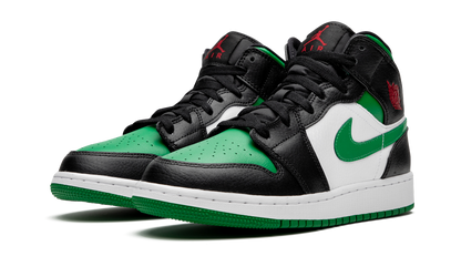 Air Jordan 1 Mid GS "Green Toe" 554725 067