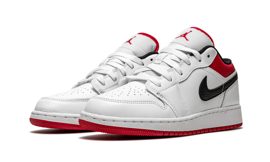 Air Jordan 1 Low GS "White / Gym Red" 553560 118